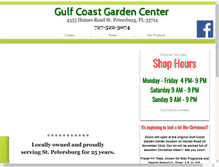 Tablet Screenshot of gulfcoastgardencenter.com